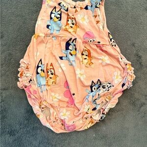 Bluey Bubble Romper